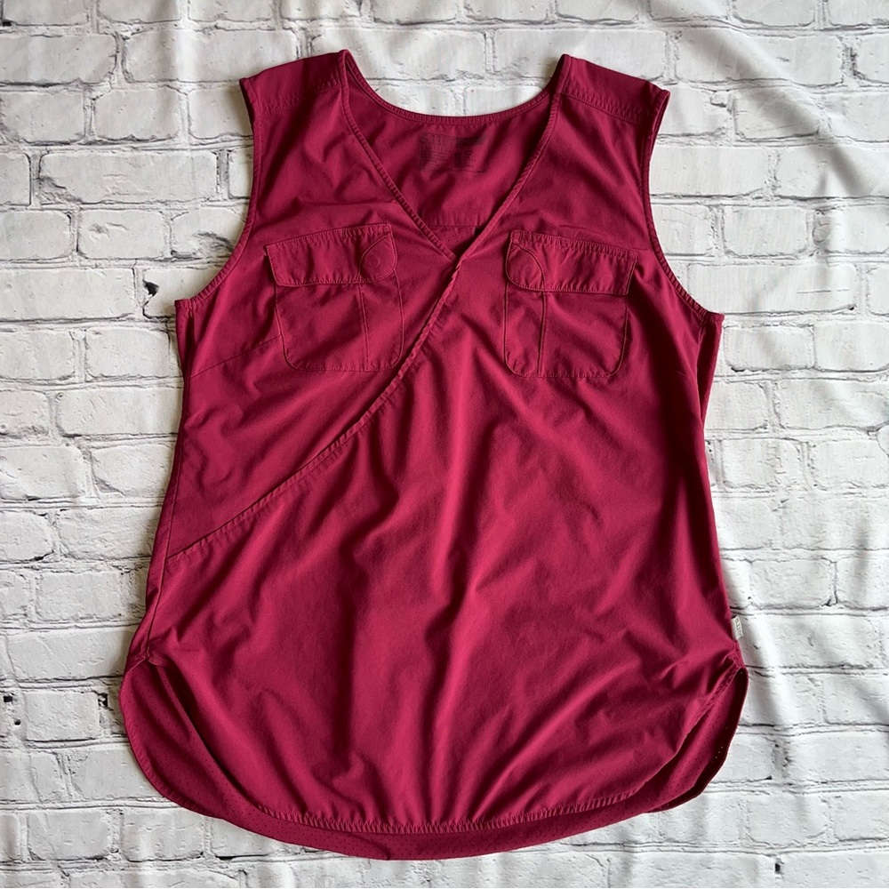 5.11 Tactical Womens Medium Pink Tank Top Sleeveless Shirt Outdoors Hiking